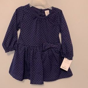 NWT, Carters, 9m longsleeve Fall dress perfect for Family photos and holidays
.